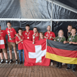 La Suisse s'est imposée sur la première marche du podium, devant l'Autriche et l'Allemagne.